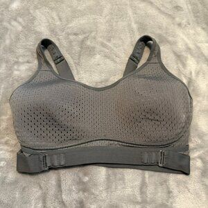 Layer 8 Performance High Impact Adjustable Sports Bra Black Size Medium